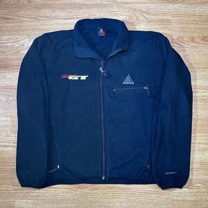 Nike ACG 90's Black Fleece Jacket Size M Full-Zip